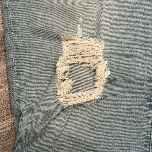 Madewell The Perfect Vintage Straight Jean Ripped Edition size 26 - Picture 8 of 8